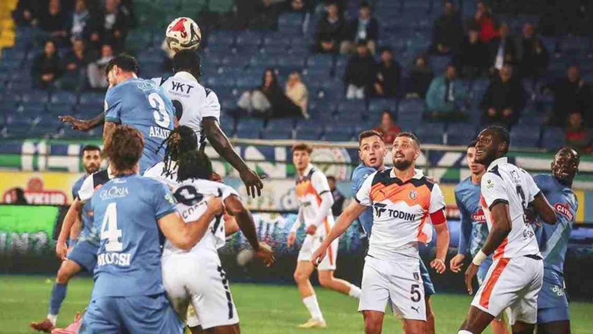 Çaykur Rizespor 0-0 Rams Başakşehir (Maç Sonucu)