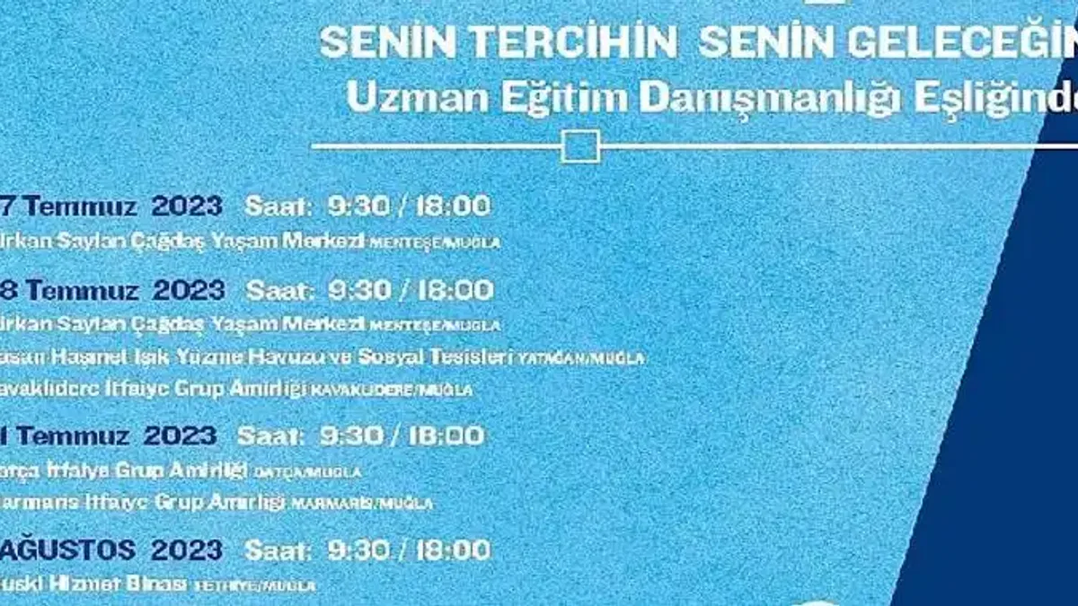 Büyükşehir 12 İlçede YKS Tercih Maratonu'nda Öğrencilerin Yanında