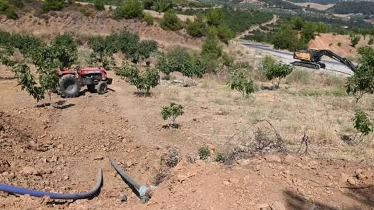 Manisa Büyükşehir'den tarımsal su israfına çözüm