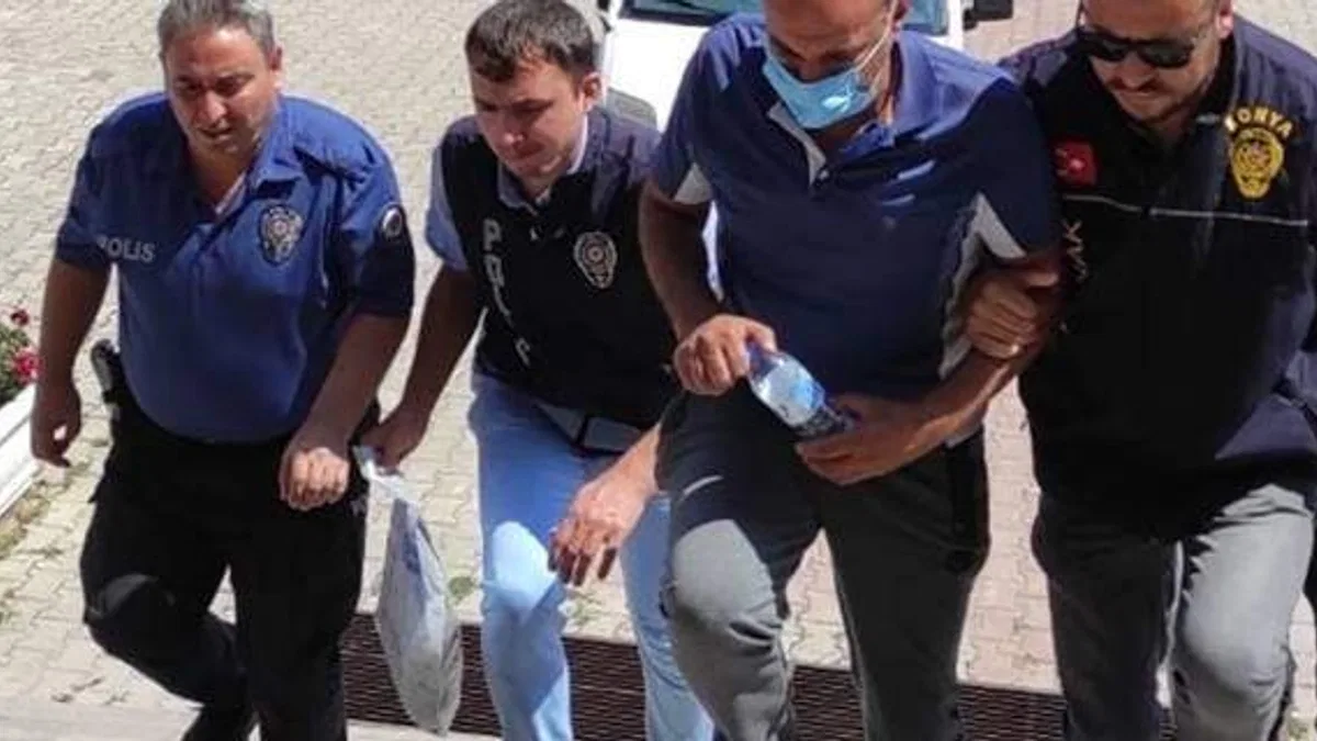 Konya'da uyuşturucu operasyonunda yakalanan zanlı tutuklandı