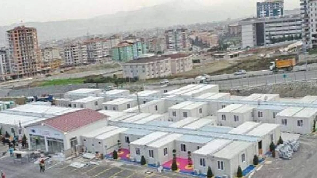 MÜSİAD Destekleri İle Hatay'da İnşa Edilen Sahra Hastanesi, Hasta Kabulüne Başladı