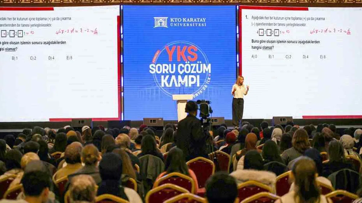 Konya'da 2 bin üniversite adayı YKS kampında buluştu