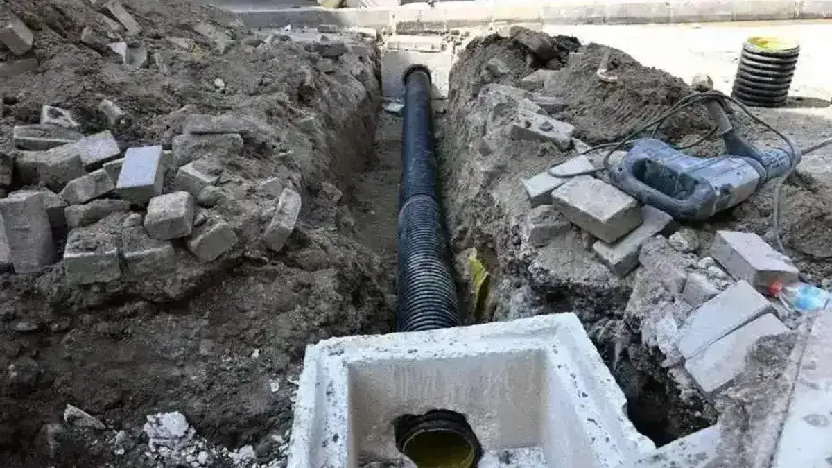 Manisa Saruhanlı’da altyapı yenileniyor