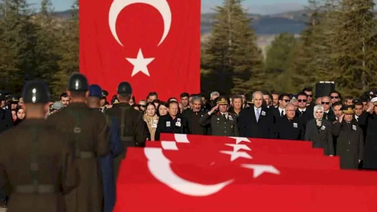 Düşen C-130'la şehit olan 20 kahraman için Mürted’te tören düzenlendi