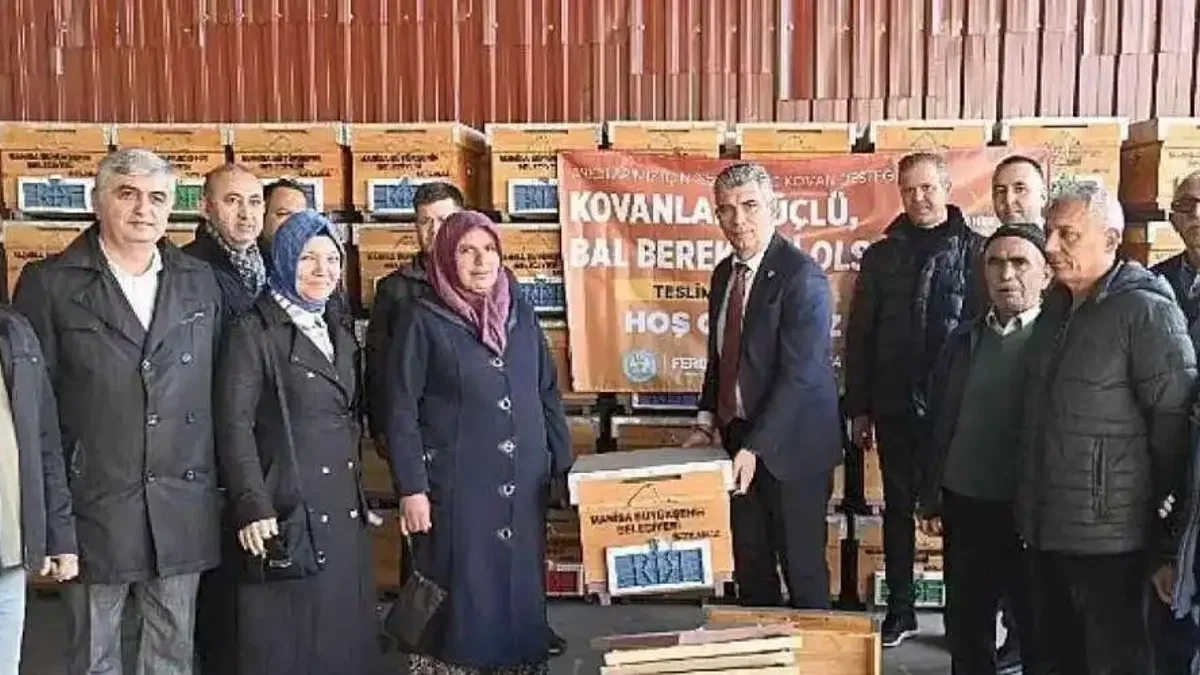Büyükşehir'in yüzde 50 hibe ile kovan desteği başladı