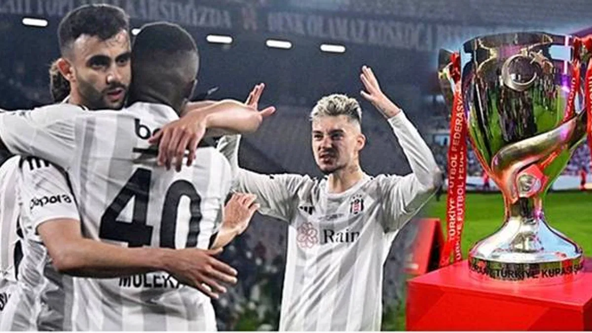 Beşiktaş 3-2 Trabzonspor (Maç Sonucu) Ziraat Türkiye Kupası Beşiktaş'ın
