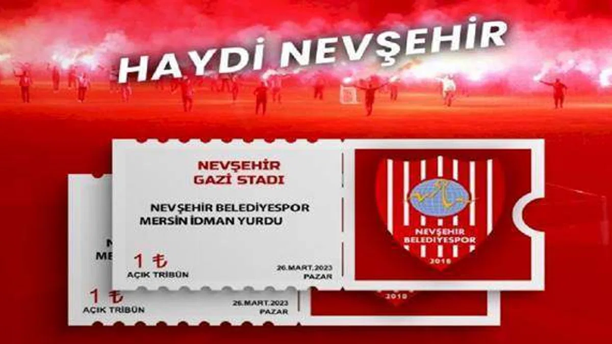 Nevşehir Belediyespor yönetiminden taraftara büyük hizmet
