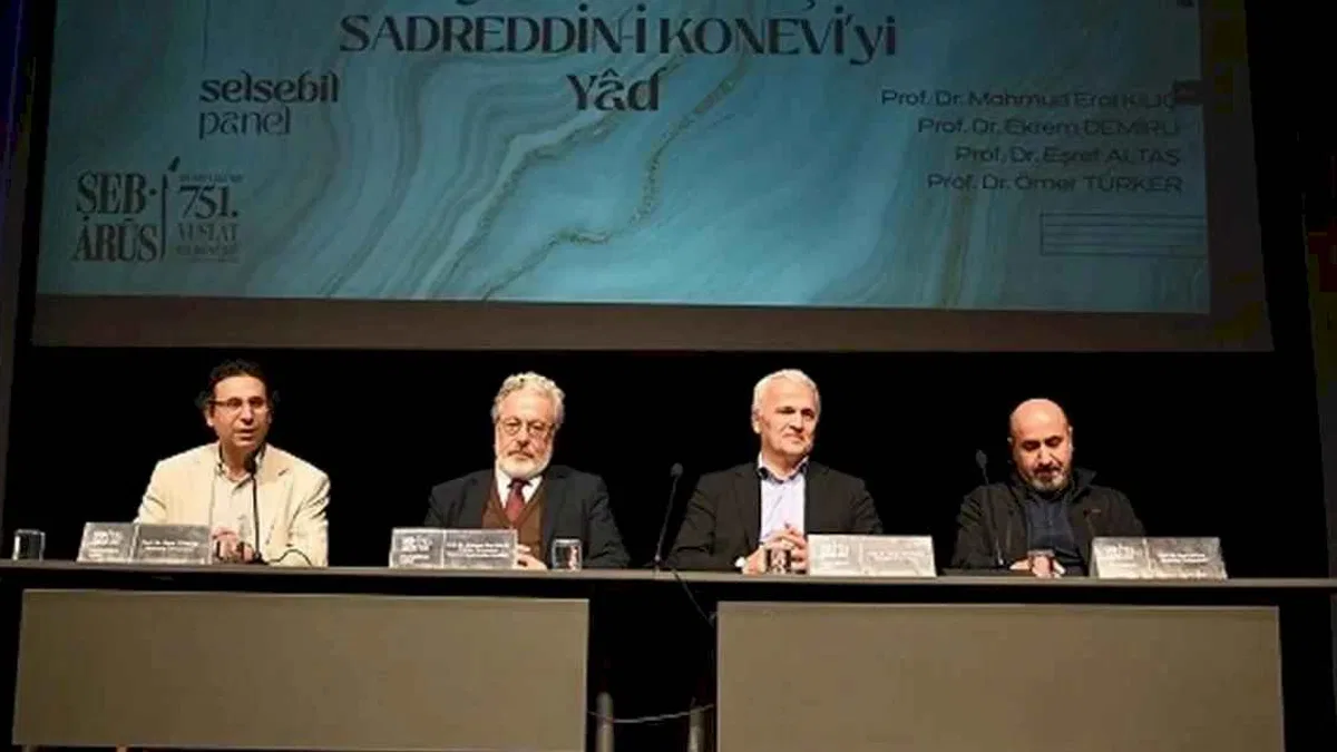 Konya'da büyük metafizikçi yad edildi
