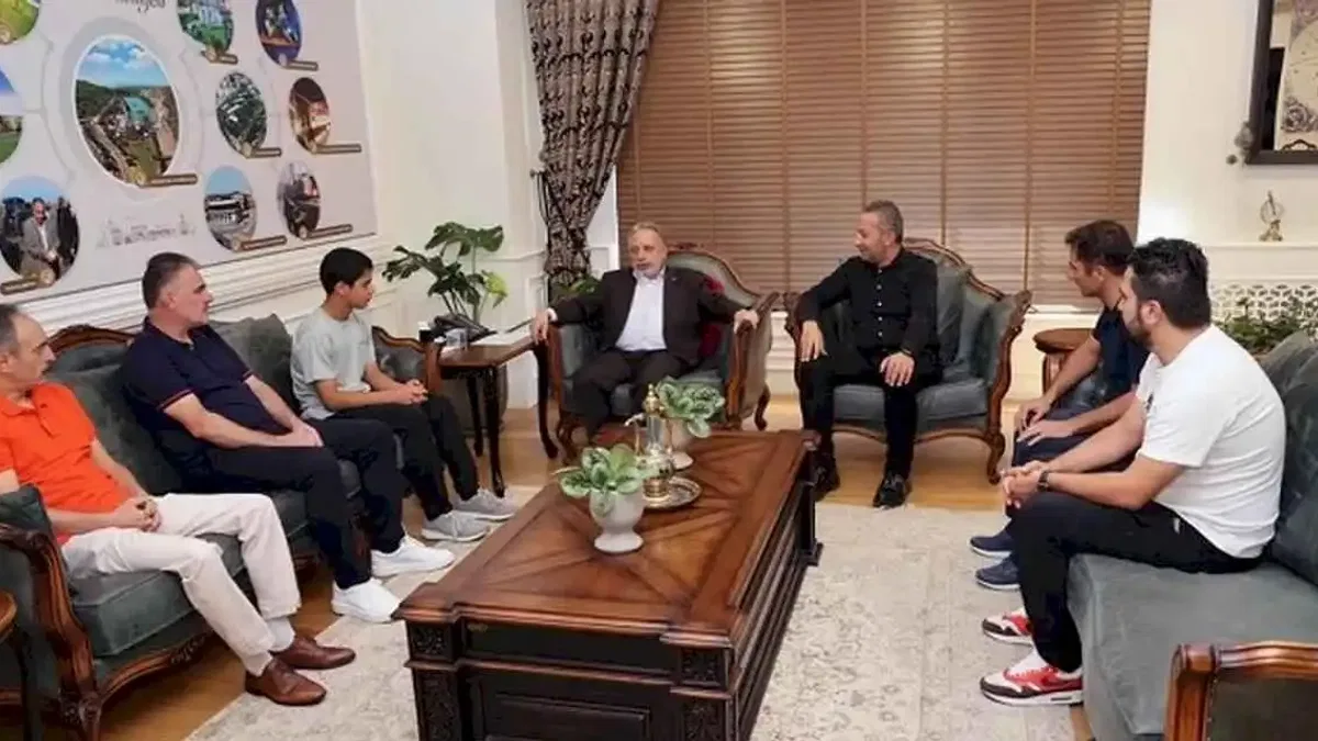 Mustafa Çiğdem'den Başkan Yalçın'a ziyaret