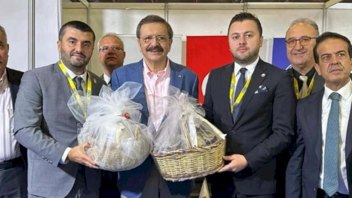 Keşan TSO standına Hisarcıklıoğlu’ndan ziyaret
