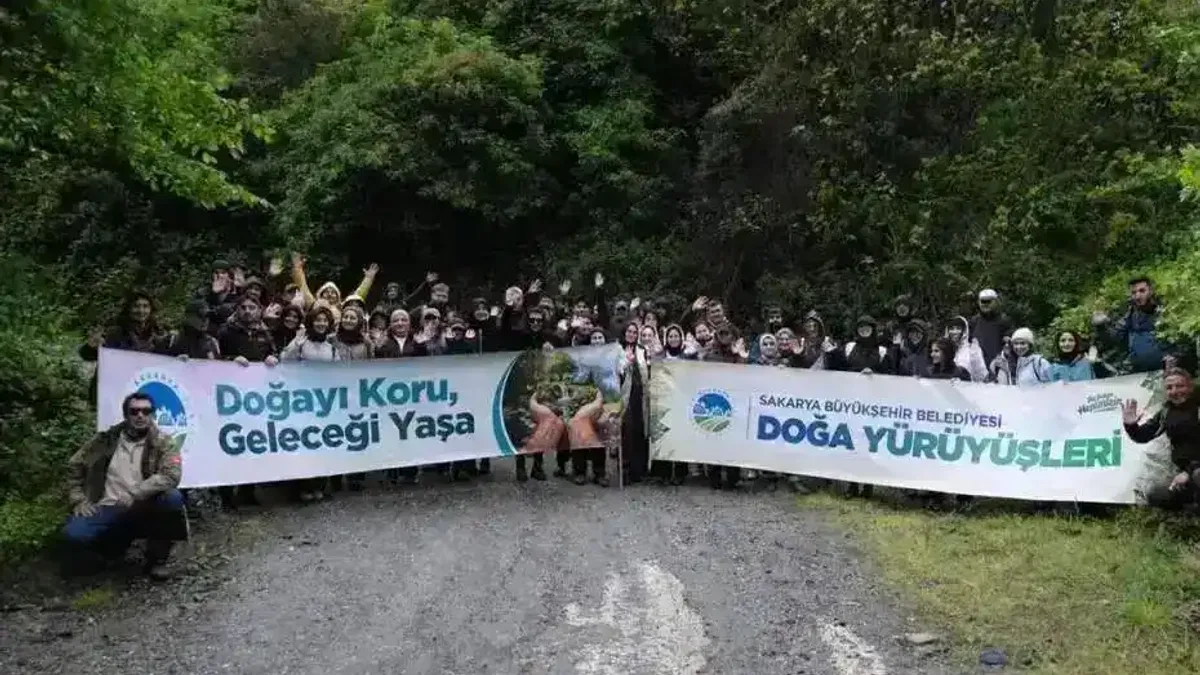 Sakarya doğa tutkunları Doğançay’ın eşsiz manzarasında buluştu