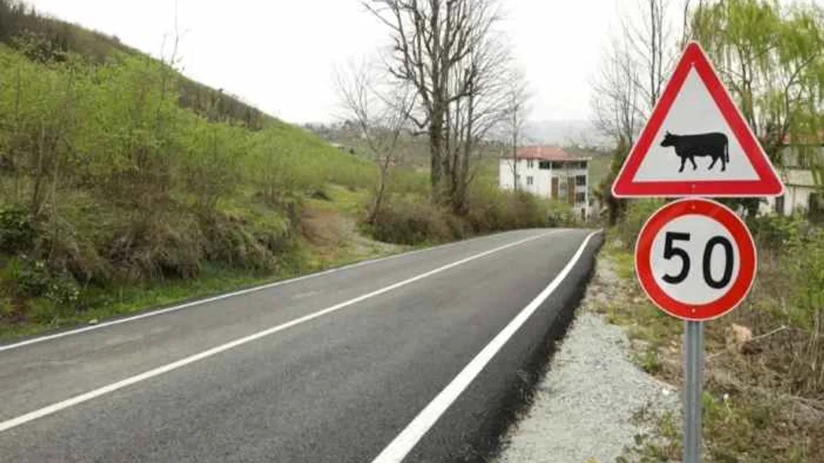 Ordu’da tamamlanan yollarda trafik güvenliği artırılıyor