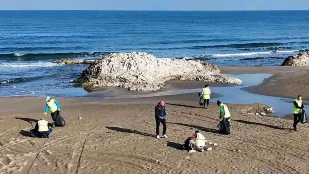 Kocaeli'de yılın üçüncü dönem deniz çöpü izleme faaliyeti