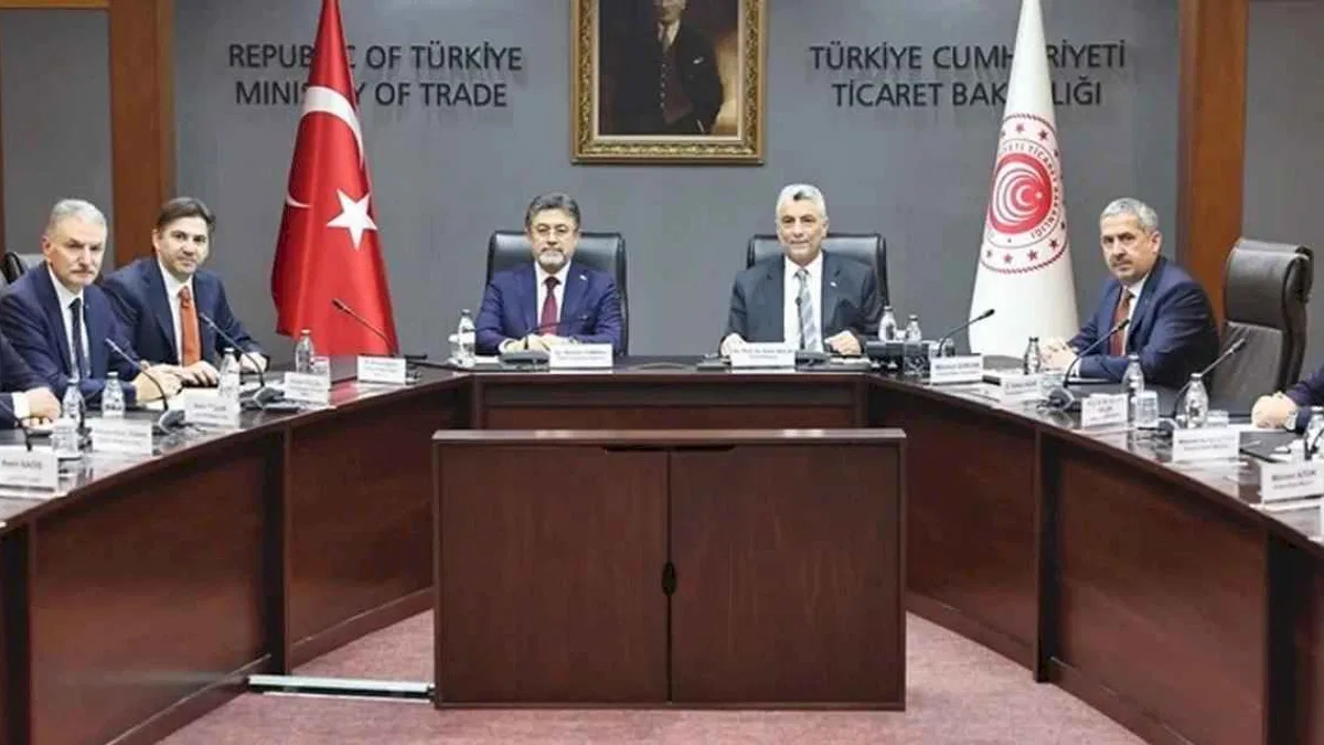 Bakanlar TUSAF temsilcileriyle görüştü