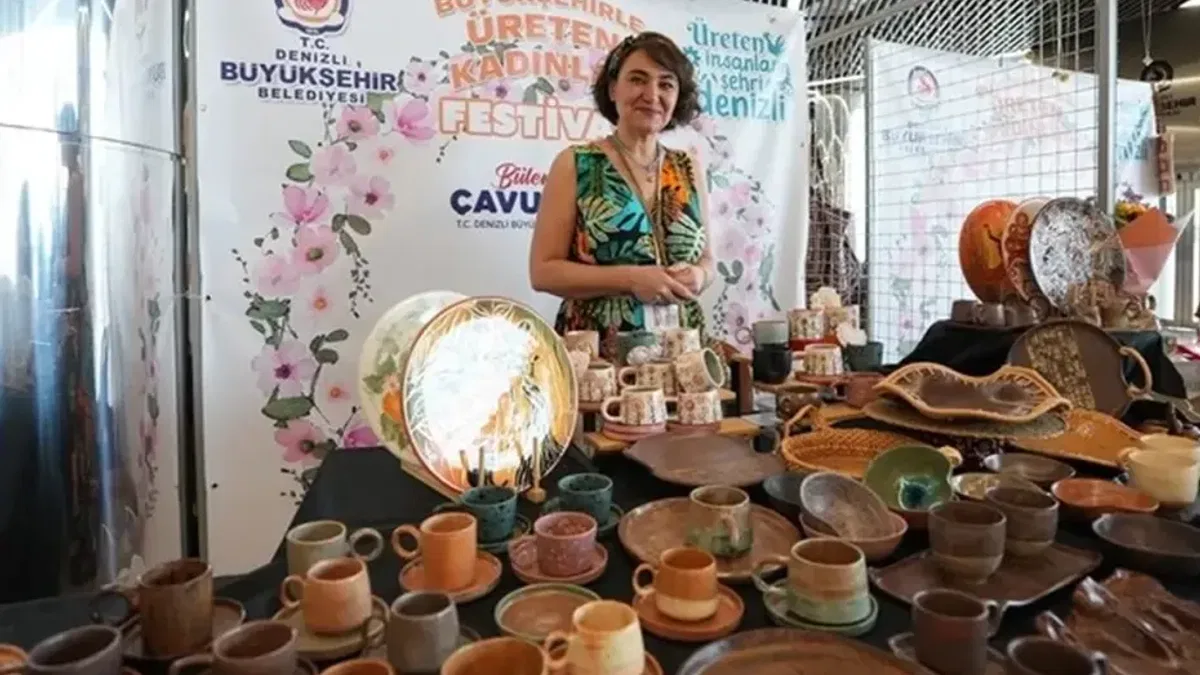 Denizli Büyükşehir’le kadın emeği ve anne sevgisi bir arada