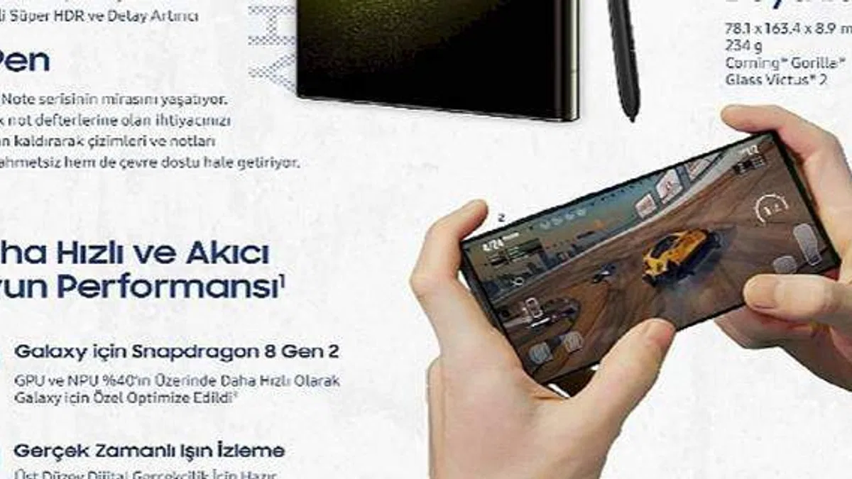 Üst düzey performans ve efsanevi kamera yeni Samsung Galaxy S23 Ultra'da buluştu