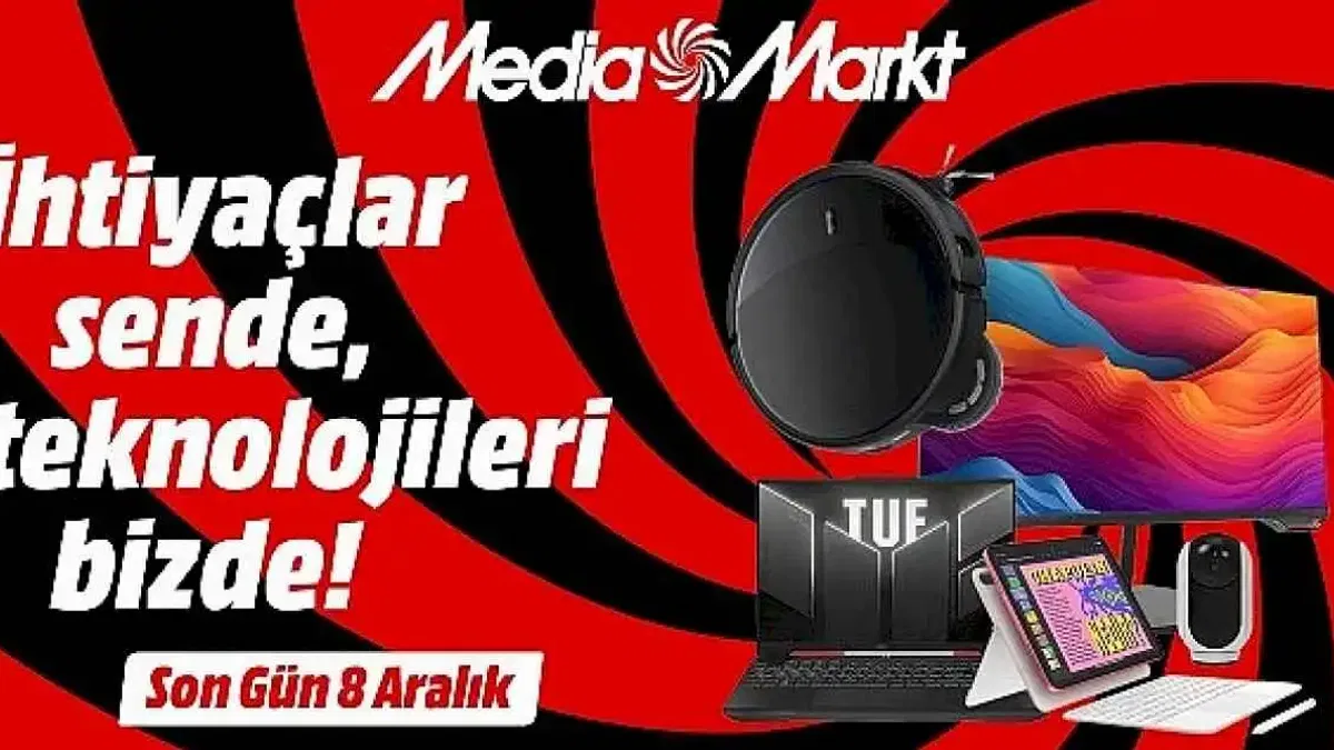 "İhtiyaçlar Sizde Teknolojileri MediaMarkt'ta" Kampanyası ile teknoloji alışverişinin tam zamanı!
