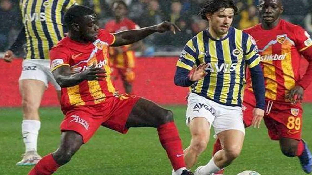 Fenerbahçe 4  - Kayserispor 1 (Maç Sonucu)