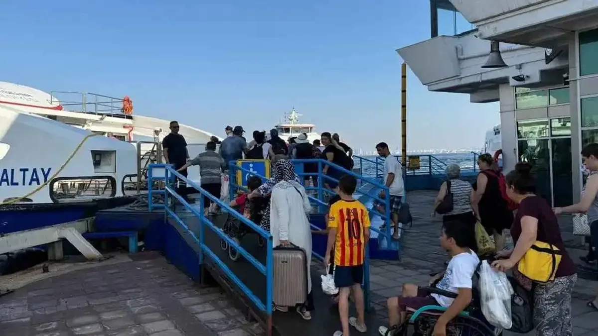 İZDENİZ’in hafta sonu günübirlik seferlerine yoğun ilgi