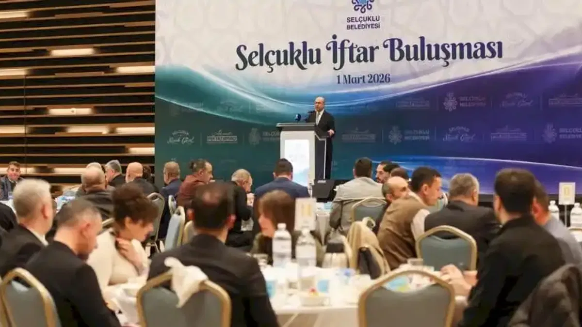 Konya Selçuklu’da Ramazan sofrasında güç birliği