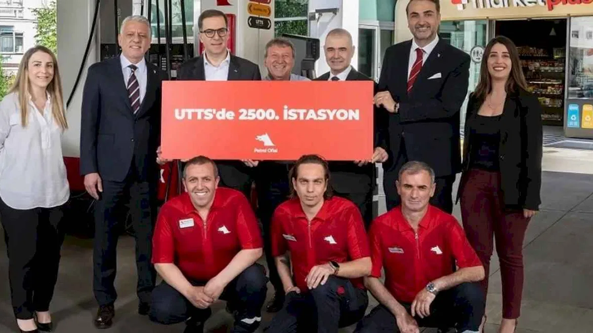 Petrol Ofisi, UTTS'de 2 bin 500 istasyona ulaştı