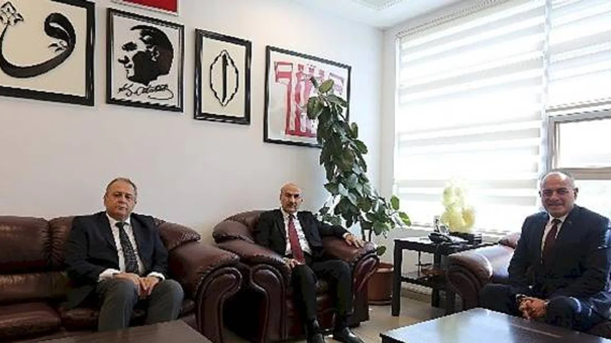 Vali Demirtaş'tan Başkan Sertaslan'a Ziyaret