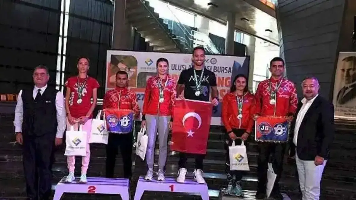 7 ülkeden 457 sporcu Osmangazi'yi yarışarak keşfetti