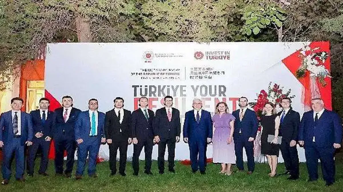 "Türkiye Yüzyılı Yatırım Resepsiyonu" Pekin'de Gerçekleştirildi