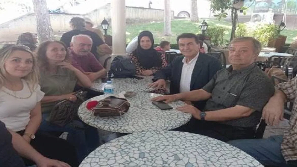DSP'den Mustafa Dündar'a ziyaret