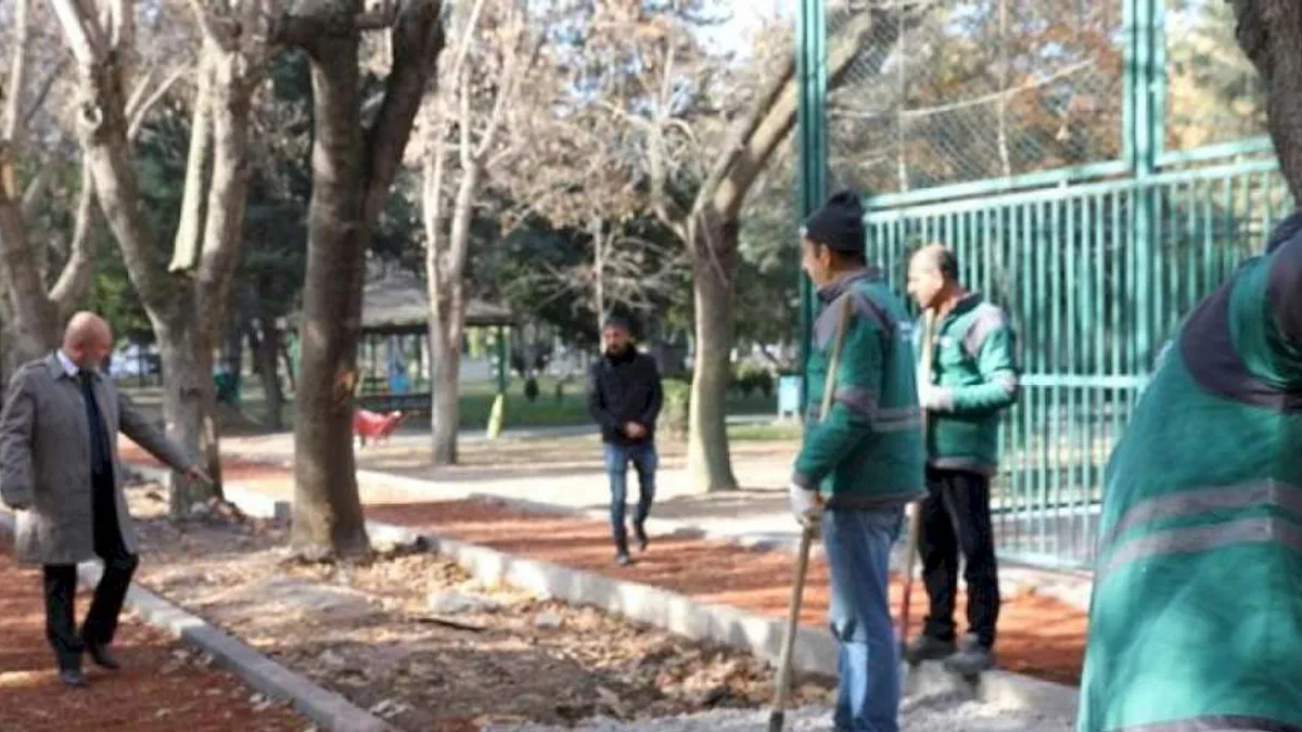Kayseri Kocasinan'da parklar yenileniyor