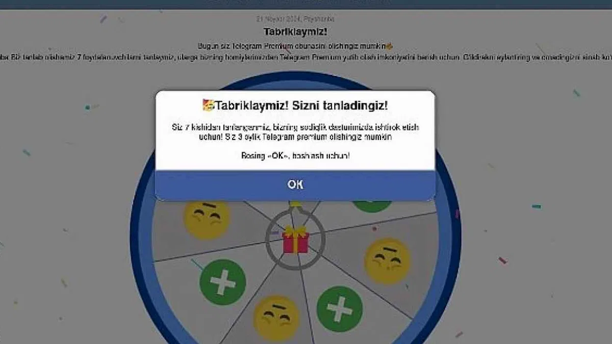 Kaspersky, Telegram Premium'u hedef alan kimlik avı tehditleri konusunda uyardı