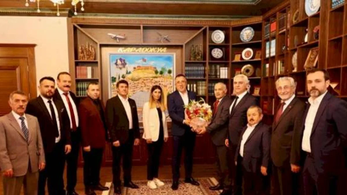 Nevşehir Ahilik Kutlaması Heyeti Mehmet Savran'la buluştu