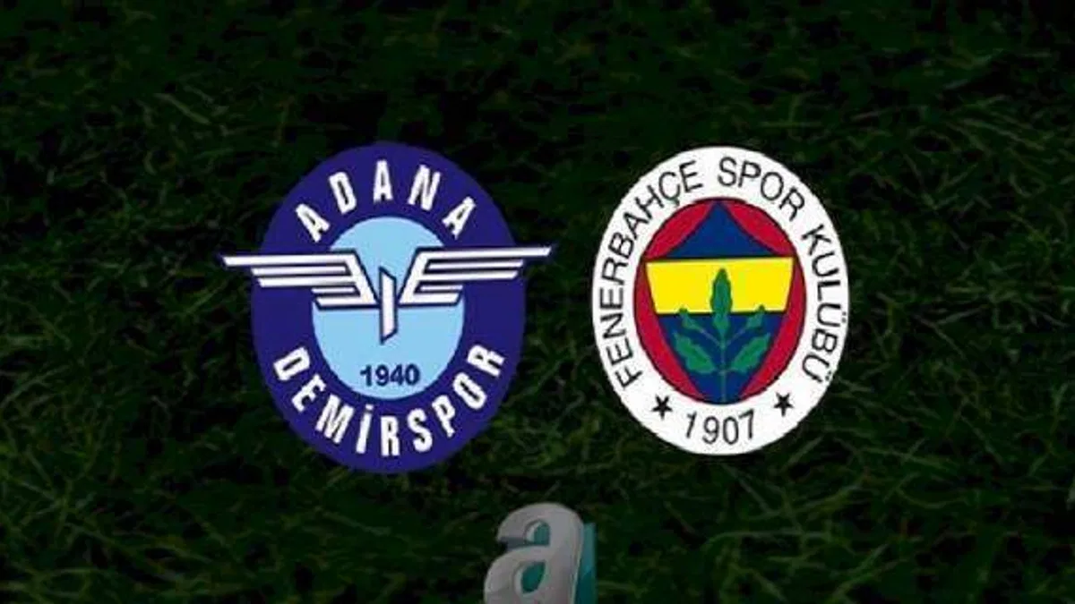 Adana Demirspor - Fenerbahçe maçı ne zaman? FB maçı hangi kanalda? Saat kaçta?