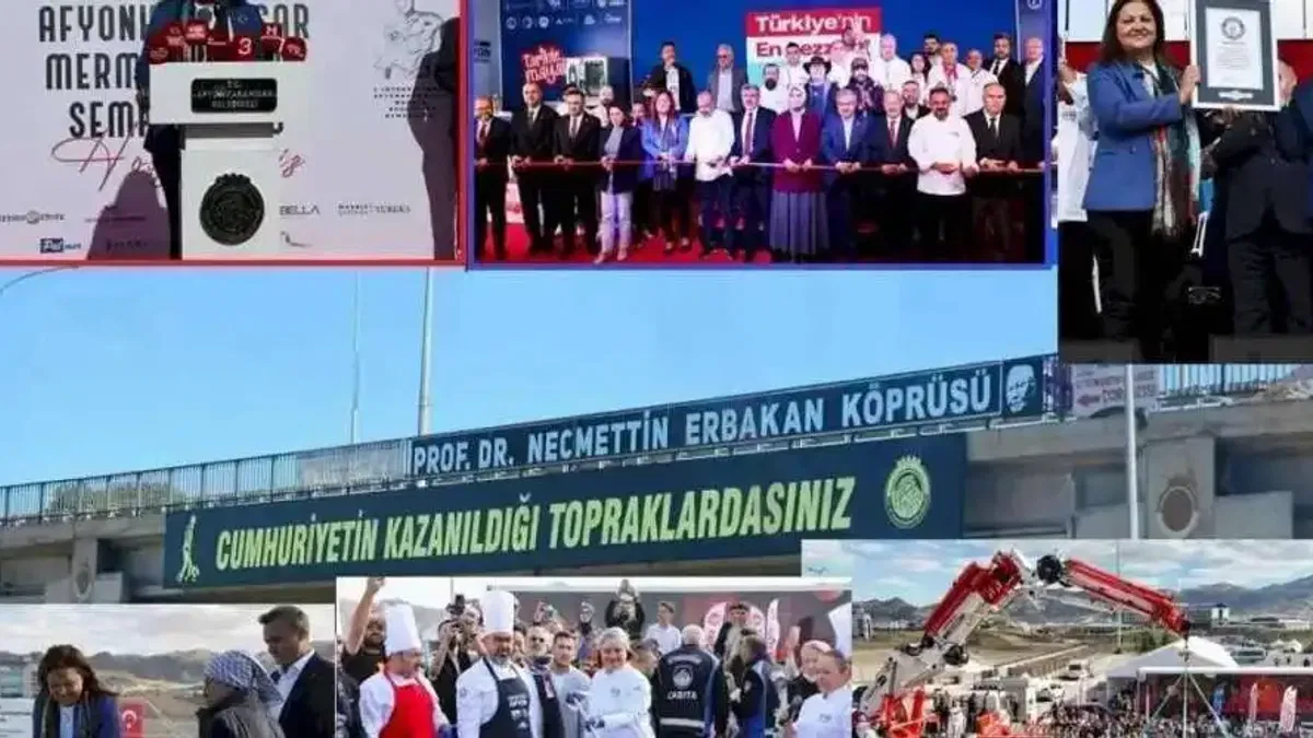 Afyonkarahisar lezzet ve sanatın başkenti oldu