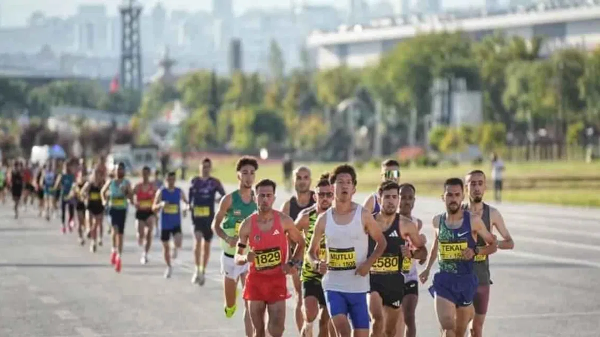 Uluslararası Runkara Yarı Maratonu'na Başkentte Rekor Katılım