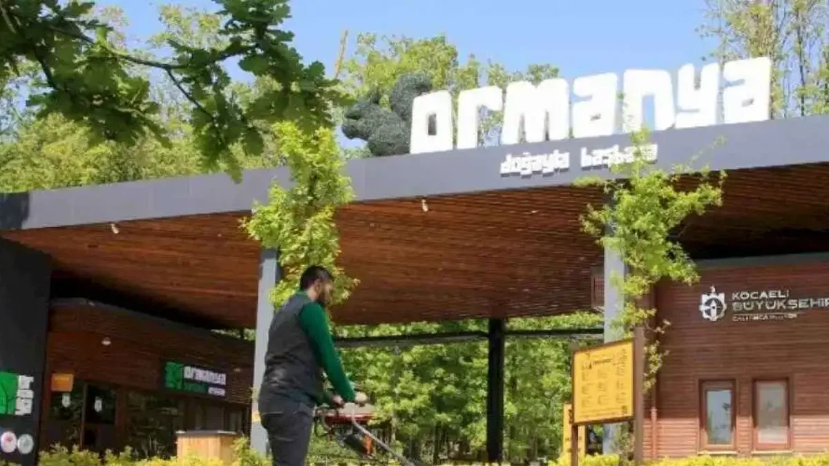 Ormanya bayramda ziyaretçilerini bekliyor