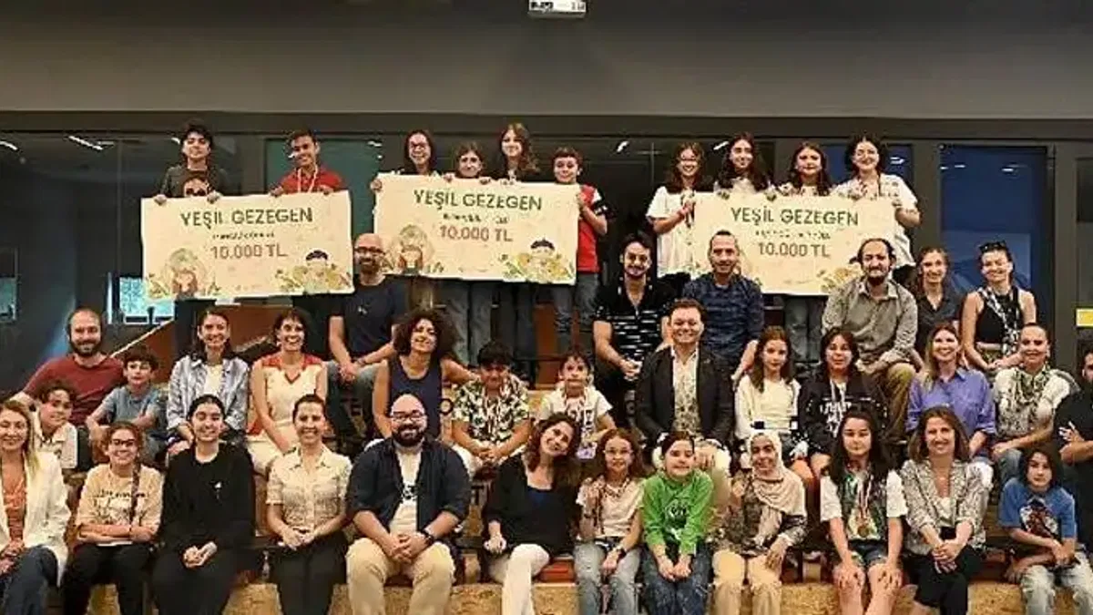 Yeşil Gezegen Fikir Maratonu'nda Çocuklar İklim Dostu Kentler için Fikir Üretti