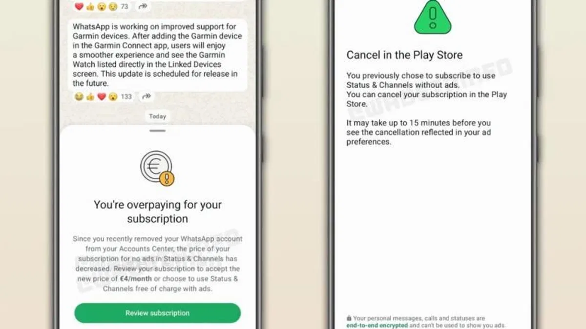 WhatsApp reklamsız aboneliğe hazırlanıyor!