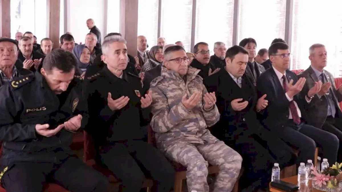 Kütahya'da şehitler ve gaziler için dua