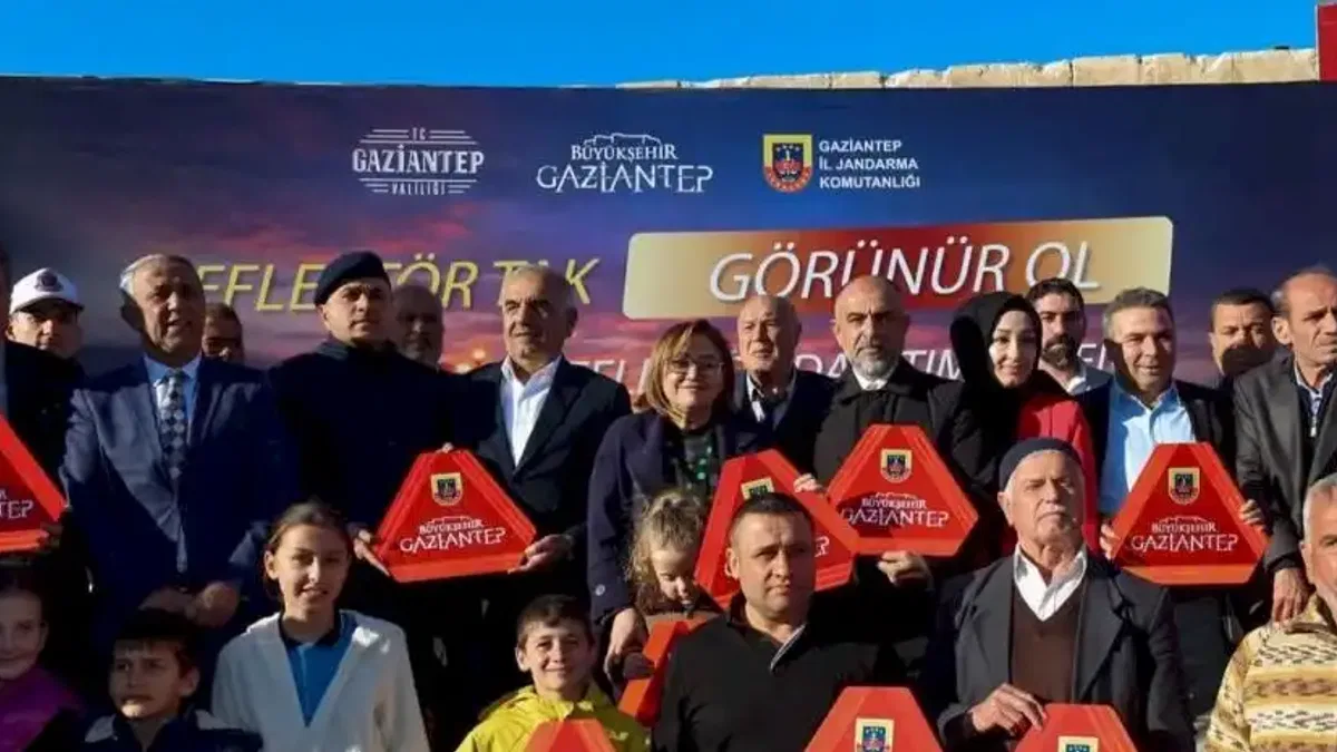 Gaziantep'te reflektör seferberliği