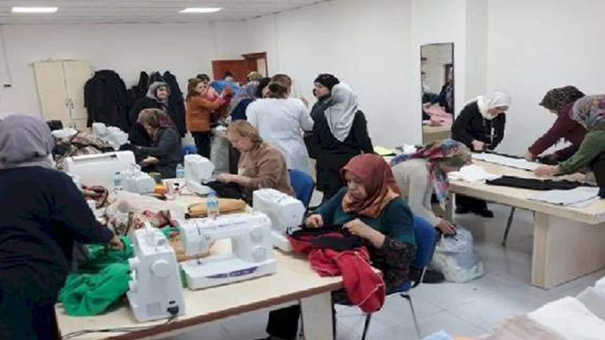 Nevşehirli kadınlardan deprem seferberliği