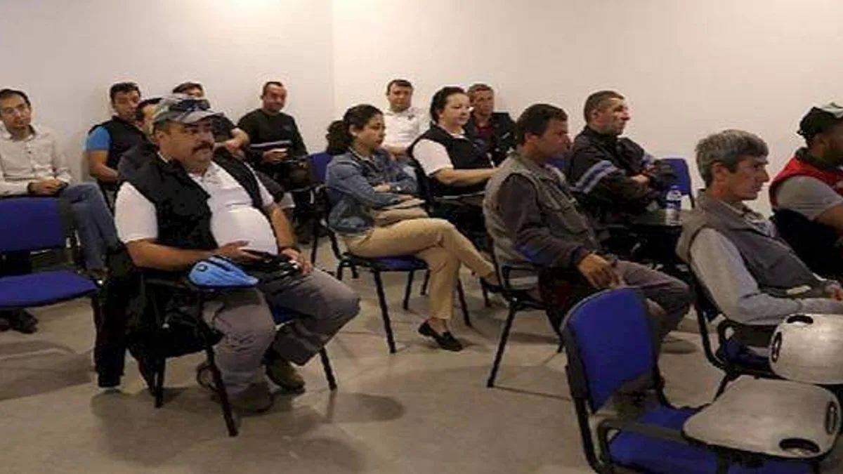 Bodrum Belediyesi tarafından belediye personellerine yönelik "Saha Çalışanları İçin Atölyeler Düzenleniyor