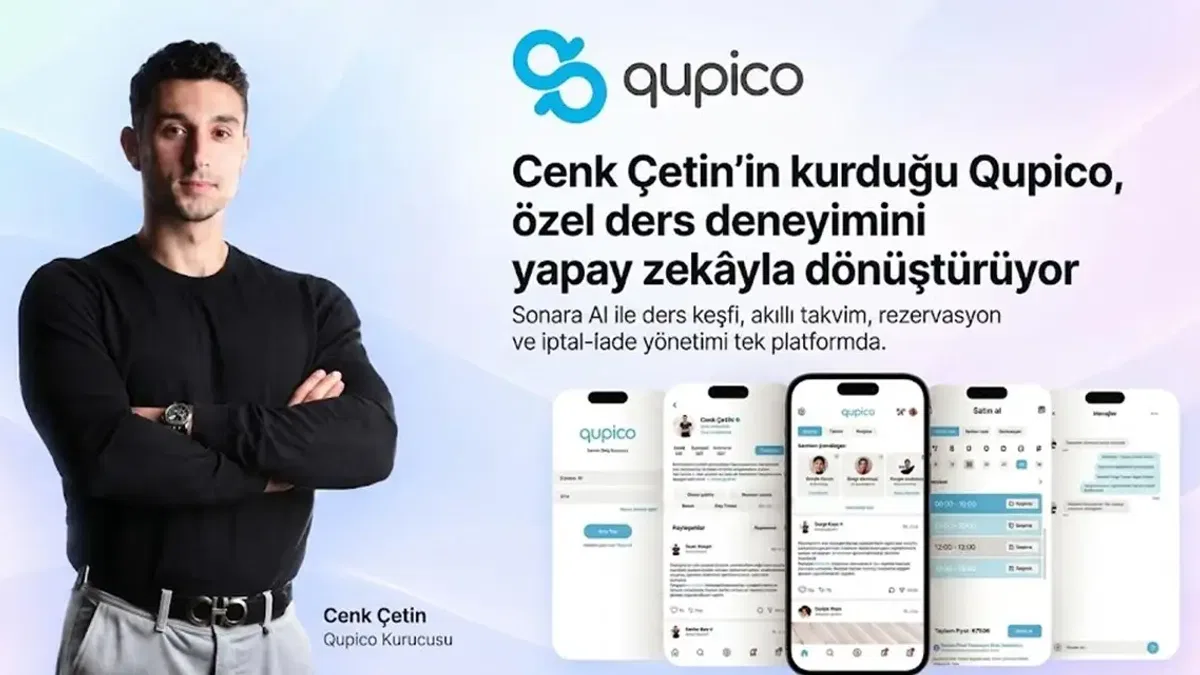 Cenk Çetin’den Qupico: Yapay Zekâlı Eğitmenlik