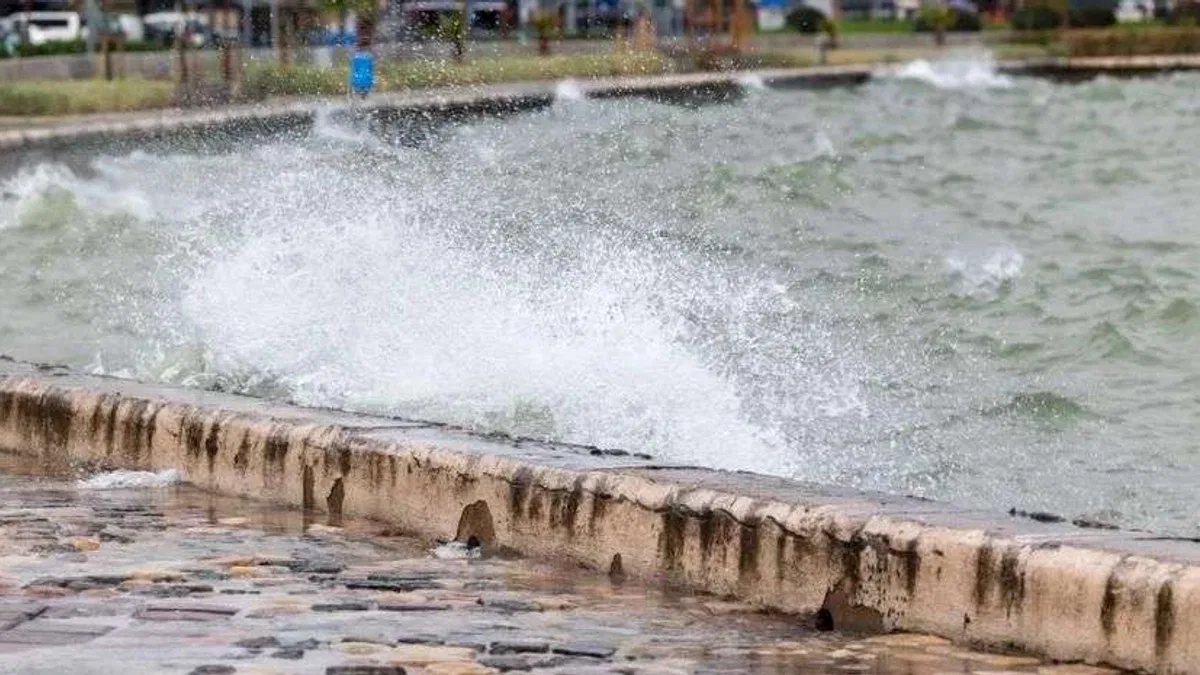 İzmir'deki deniz yükselmesi ters barometre etkisi!
