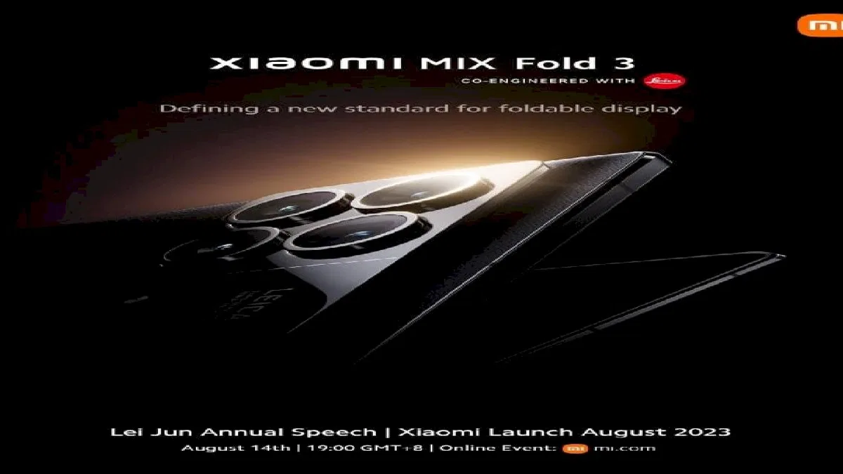 Xiaomi Mix Fold 3 Tanıtım Tarihi Doğrulandı