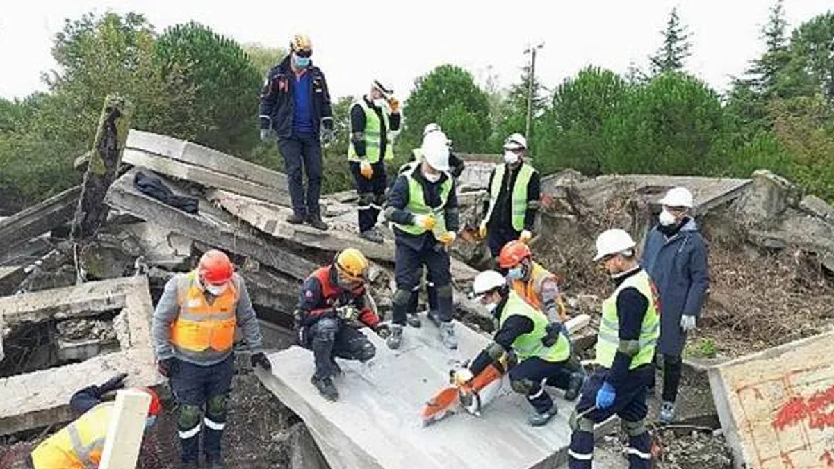 Kar Ekibine Üç Günlük Saha Eğitimi