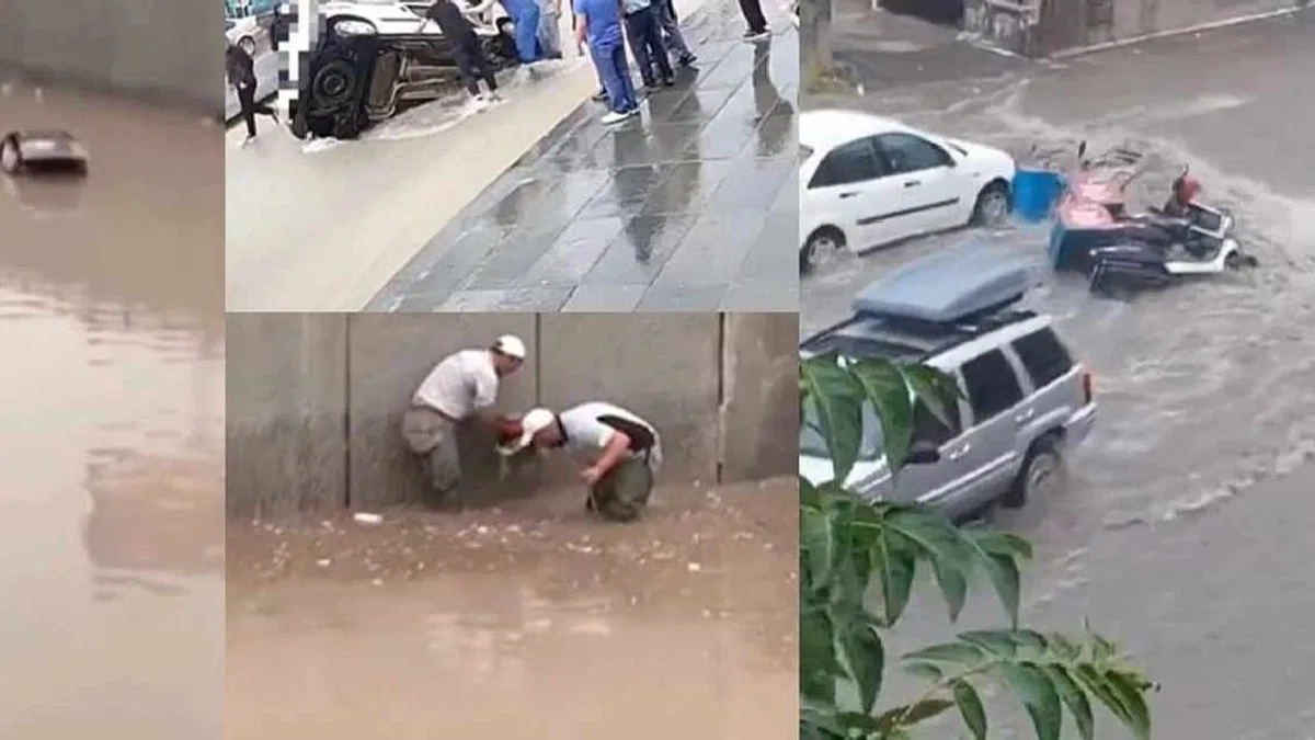 Sel Ankara’yı yuttu! Batçıklar kapandı, araçlar suya gömüldü
