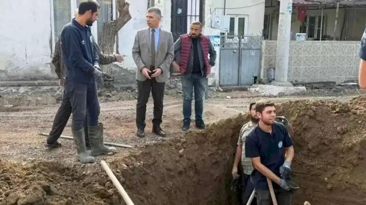 Manisa Soma'da alt ve üst yapı çalışmaları hızlandı
