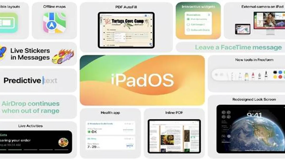 iPadOS 17 Tanıtıldı! İşte Özellikleri