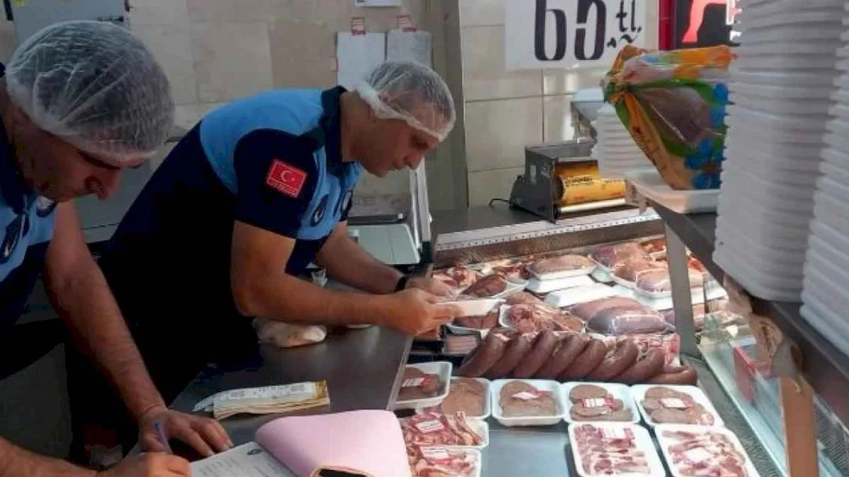 Dilovası kasaplarına denetim